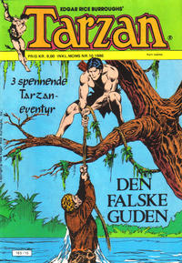 Cover Thumbnail for Tarzan (Atlantic Forlag, 1977 series) #10/1986
