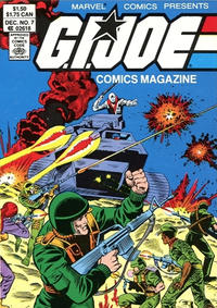 Cover for G.I. Joe Comics Magazine (Marvel, 1986 series) #7