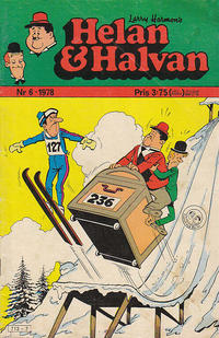 Cover Thumbnail for Helan och Halvan (Semic, 1976 series) #6/1978