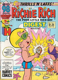Cover Thumbnail for Richie Rich Digest Magazine (Harvey, 1986 series) #11 [Direct]