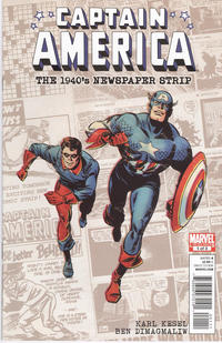 Cover Thumbnail for Captain America The 1940s Newspaper Strip (Marvel, 2010 series) #1