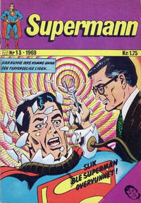 Cover Thumbnail for Supermann (Illustrerte Klassikere / Williams Forlag, 1969 series) #13/1969