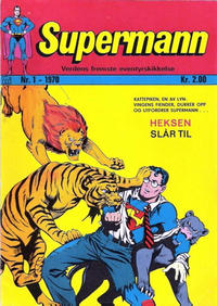 Cover Thumbnail for Supermann (Illustrerte Klassikere / Williams Forlag, 1969 series) #1/1970