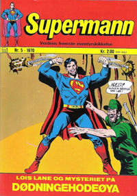 Cover Thumbnail for Supermann (Illustrerte Klassikere / Williams Forlag, 1969 series) #5/1970