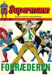 Cover Thumbnail for Supermann (Illustrerte Klassikere / Williams Forlag, 1969 series) #8/1970
