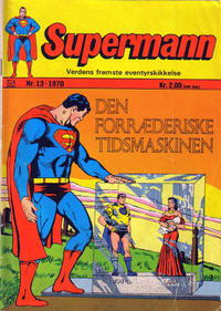 Cover for Supermann (Illustrerte Klassikere / Williams Forlag, 1969 series) #13/1970