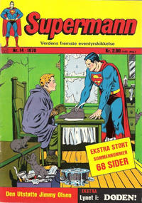 Cover Thumbnail for Supermann (Illustrerte Klassikere / Williams Forlag, 1969 series) #14/1970