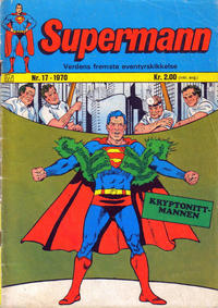 Cover Thumbnail for Supermann (Illustrerte Klassikere / Williams Forlag, 1969 series) #17/1970
