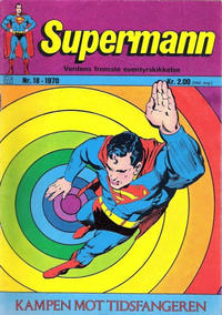 Cover Thumbnail for Supermann (Illustrerte Klassikere / Williams Forlag, 1969 series) #18/1970