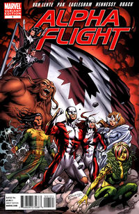 Cover Thumbnail for Alpha Flight (Marvel, 2011 series) #1 [Variant Cover]