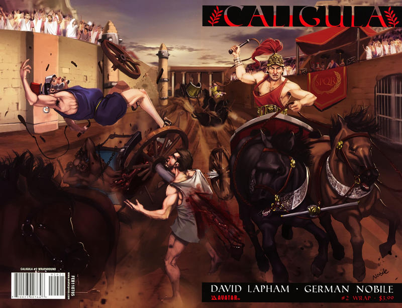 Cover for Caligula (Avatar Press, 2011 series) #2 [Wrap]