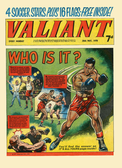 Cover for Valiant (IPC, 1964 series) #30 May 1970