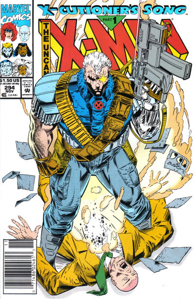 Cover for The Uncanny X-Men (Marvel, 1981 series) #294 [Newsstand]
