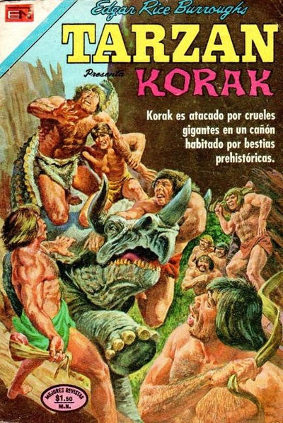 Cover for Tarzán (Editorial Novaro, 1951 series) #287