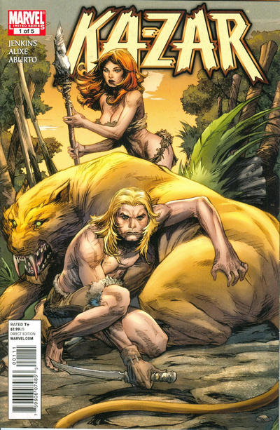 Cover for Ka-Zar (Marvel, 2011 series) #1