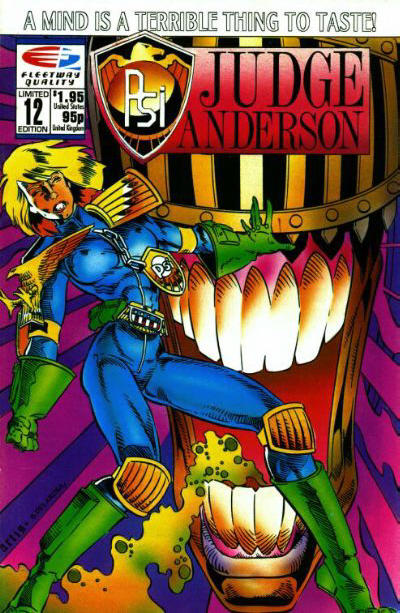 Cover for Psi-Judge Anderson (Fleetway/Quality, 1989 series) #12