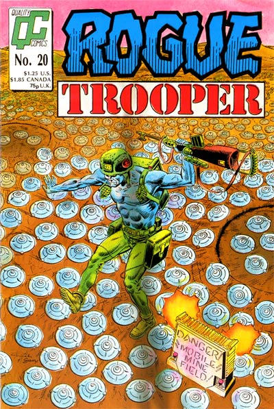 Cover for Rogue Trooper (Fleetway/Quality, 1987 series) #20 [UK]