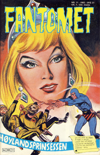 Cover for Fantomet (Semic, 1976 series) #11/1983