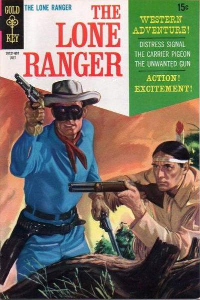 Cover for The Lone Ranger (Western, 1964 series) #11 [Canadian]