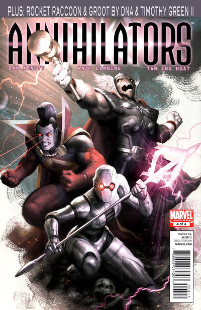 Cover for Annihilators (Marvel, 2011 series) #4
