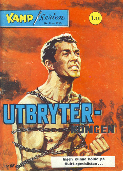 Cover for Kamp-serien (Serieforlaget / Se-Bladene / Stabenfeldt, 1964 series) #8/1965