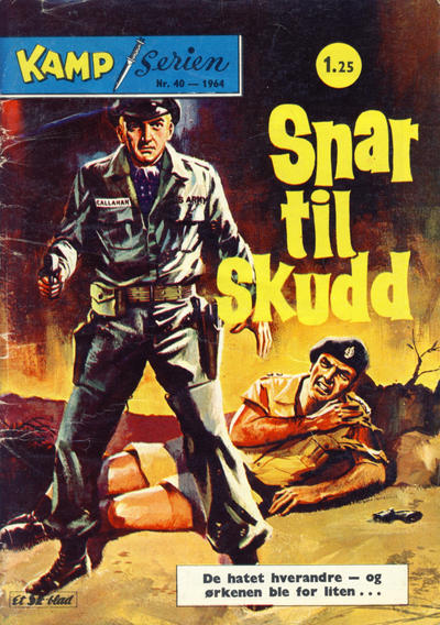 Cover for Kamp-serien (Serieforlaget / Se-Bladene / Stabenfeldt, 1964 series) #40/1964