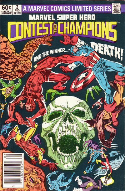 Cover for Marvel Super Hero Contest of Champions (Marvel, 1982 series) #3 [Newsstand]