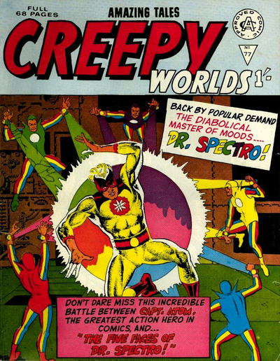 Cover for Creepy Worlds (Alan Class, 1962 series) #77