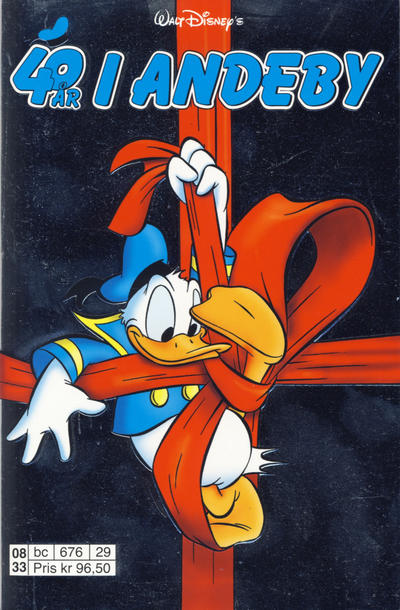 Cover for Donald Duck Tema pocket; Walt Disney's Tema pocket (Hjemmet / Egmont, 1997 series) #[26] - 40 år i Andeby