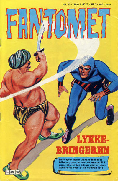 Cover for Fantomet (Semic, 1976 series) #15/1983