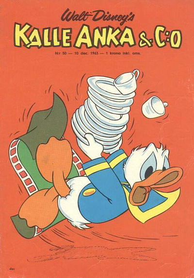 Cover for Kalle Anka & C:o (Hemmets Journal, 1957 series) #50/1963
