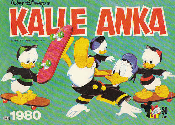 Cover for Kalle Anka [julbok] (Semic, 1964 series) #1980