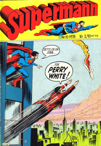 Cover for Supermann (Illustrerte Klassikere / Williams Forlag, 1969 series) #10/1975