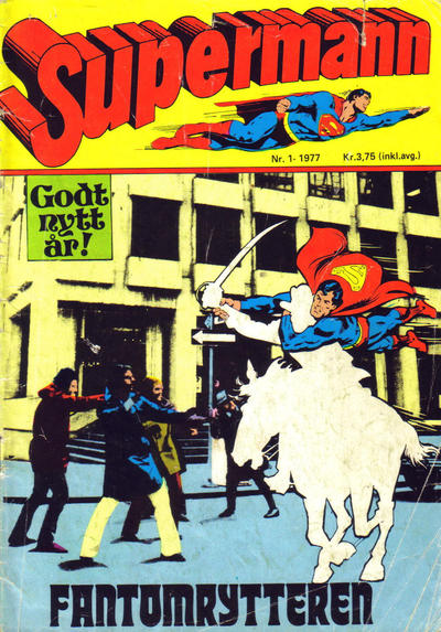 Cover for Supermann (Illustrerte Klassikere / Williams Forlag, 1969 series) #1/1977