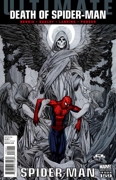 Cover for Ultimate Spider-Man (Marvel, 2009 series) #159 [Frank Cho cover]
