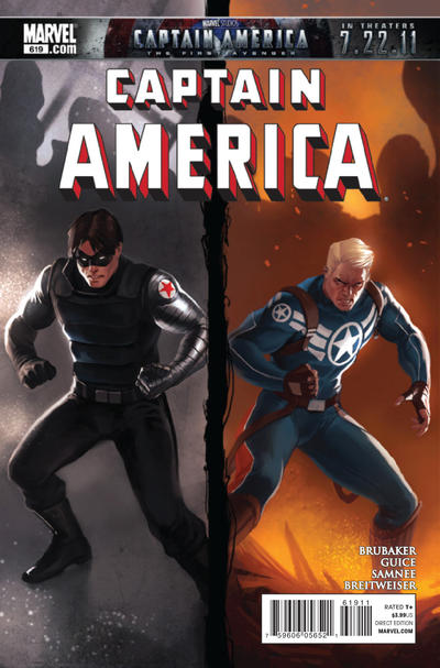 Cover for Captain America (Marvel, 2005 series) #619 [Marko Djurdjevic cover]