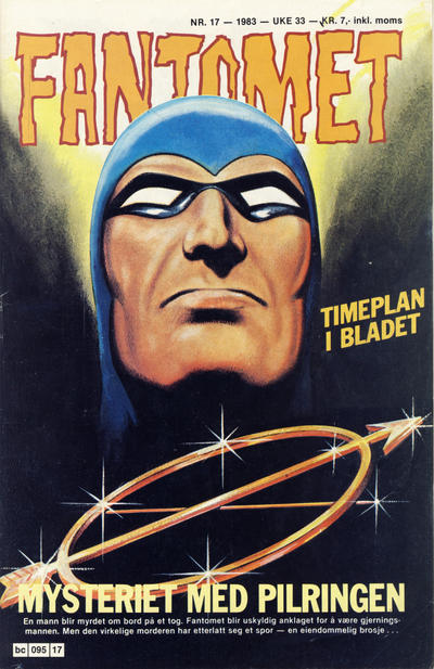 Cover for Fantomet (Semic, 1976 series) #17/1983