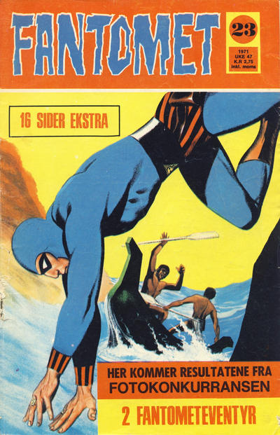 Cover for Fantomet (Romanforlaget, 1966 series) #23/1971