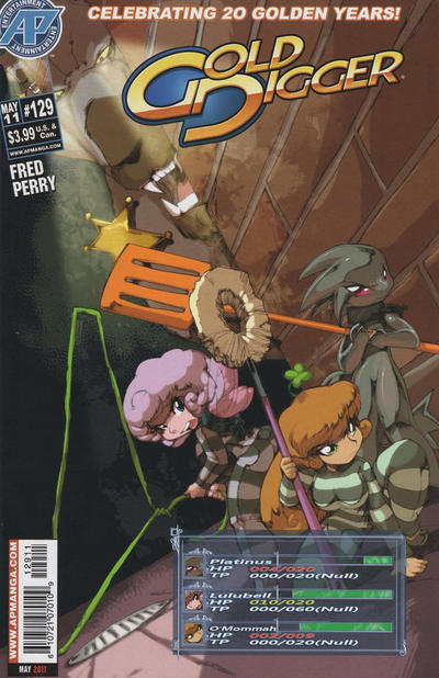Cover for Gold Digger (Antarctic Press, 1999 series) #129