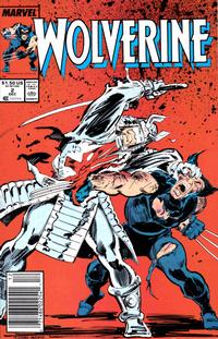 Cover Thumbnail for Wolverine (Marvel, 1988 series) #2 [Newsstand]