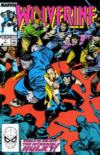 Cover Thumbnail for Wolverine (Marvel, 1988 series) #7 [Direct]