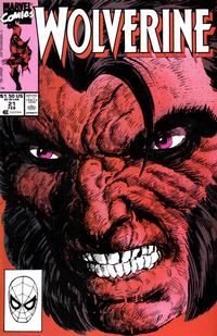 Cover Thumbnail for Wolverine (Marvel, 1988 series) #21 [Direct]