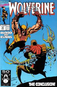 Cover Thumbnail for Wolverine (Marvel, 1988 series) #37 [Direct]