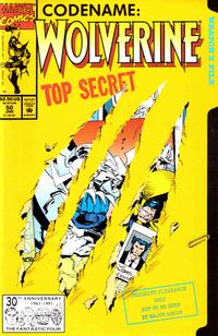 Cover Thumbnail for Wolverine (Marvel, 1988 series) #50 [Direct]