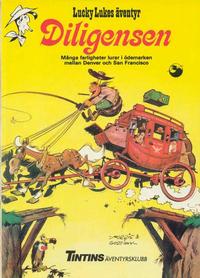 Cover Thumbnail for Lucky Lukes äventyr (Nordisk bok, 1984 series) #[T-006] [90296] - Diligensen