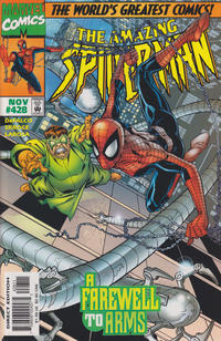 Cover for The Amazing Spider-Man (Marvel, 1963 series) #428 [Direct Edition]