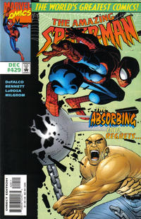 Cover for The Amazing Spider-Man (Marvel, 1963 series) #429 [Direct Edition]