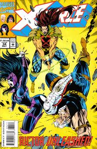 Cover Thumbnail for X-Force (Marvel, 1991 series) #34 [Direct Edition]