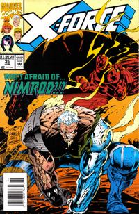 Cover for X-Force (Marvel, 1991 series) #35 [Newsstand]