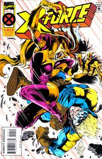 Cover Thumbnail for X-Force (Marvel, 1991 series) #41 [Deluxe Direct Edition]